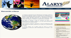 Desktop Screenshot of alarys.org