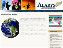 Tablet Screenshot of alarys.org